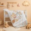 Baby cot with complete equipment Scarlett 120 x 60 cm - Subra