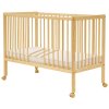 Scarlett DOMINIK cot - ECO natural (pine) - removable side panels - 120x60cm