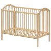 Scarlett Alenka baby cot - ECO natural (pine) - removable bars - 120 x 60 cm