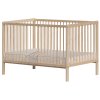 Scarlett Dominik Baby cot - ECO natural (pine) - removable bars - 140 x 70 cm