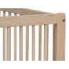 Scarlett Dominik Baby cot - ECO natural (pine) - removable bars - 140 x 70 cm
