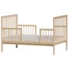 Scarlett Dominik Baby cot - ECO natural (pine) - removable bars - 140 x 70 cm