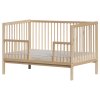 Scarlett Dominik Baby cot - ECO natural (pine) - removable bars - 140 x 70 cm