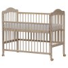Scarlett Alek cot - natural ECO (pine) - removable side panel - 120 x 60 cm