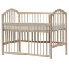 Scarlett Alenka children's bed - ECO natural (pine) - removable side panel - 120 x 60 cm