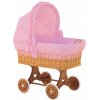 Boudička na Mojžíšův košík pro miminko - Scarlett Méďa - růžová