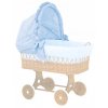 Hutch for Moses basket - Scarlett Little Bear - blue