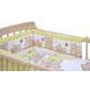 Cot bed linen 6-parts - Scarlett Matej - 100 x 135 cm - green