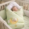 Swaddle Wrap - Scarlett Little cloud - green