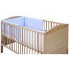 4-Piece Cot Mantle - Scarlett Oto - 210 x 30 cm - blue