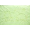 Children's 2-piece bedding - Scarlett Little Hippo - green 100 x 135 cm