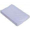 Sheet for changing mat or mattress for cradle or wicker basket - 85 x 55 cm - white