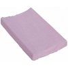 Sheet for changing mat or mattress for cradle or wicker basket - 85 x 55 cm - pink