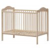 Baby cot with pull-out partitions Scarlett ALEK (pine) - natural ECO 120 x 60 cm