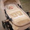 Blanket for baby 548 - beige, 80 x 110 cm