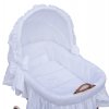 Hutch for Moses basket - Scarlett - Peta - white