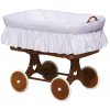 Moses basket set for baby - Scarlett Peta - white