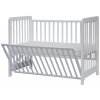 Cot with removable side Scarlett Vista beech white 120 x 60 cm