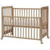 Cot with removable side Scarlett Vista beech natural 120 x 60 cm