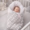 Swaddle Wrap - Scarlett Pegas - grey