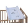 Changing mat with fixed insert Scarlett Donkey 80 x 50 cm - white