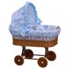 Hutch for Moses basket - Scarlett - Kulisek - blue