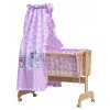 Canopy over Moses basket for baby and cradle - Scarlett Kulisek - pink