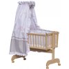Canopy over Moses basket for baby and cradle - Scarlett Gusto - pink