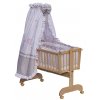 Canopy over Moses basket for baby and cradle - Scarlett Gusto - pink