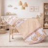 Povlečení do postýlky 2dílné - Scarlett Matěj - béžová 100 x 135 cm