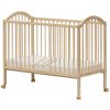 Baby cot with pull-out partitions - Scarlett ALENKA ECO natural (pine) 120 x 60 cm