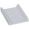 Changing mat with fixed insert Scarlett Little Star 70 x 50 cm - white