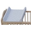 Changing mat with fixed insert Scarlett Little Star 70 x 50 cm - white