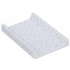 Changing mat with fixed insert Scarlett Little Star 80 x 50 cm - white