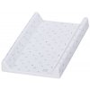 Changing mat with fixed insert Scarlett Little Star 80 x 50 cm - white