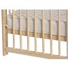 Baby cot - Scarlett DOMINIK natural ECO (pine), retractable sides - 140 x 70 cm