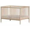 Baby cot - Scarlett DOMINIK natural ECO (pine), pull-out partitions - 140 x 70 cm