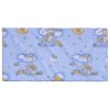 Foam mattress for cot - Scarlett Little cloud - blue, 120 x 60 x 6 cm