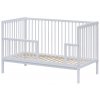 Válendová bočnice Kacper/Dominik k postýlce 140 cm - bílá
