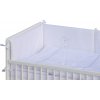 Dětská postýlka s kompletní výbavou Scarlett 120 x 60 cm - Péťa - bílá