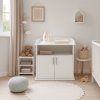 Changing commode Misa - white (laminate)