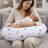 Breastfeeding pillow Scarlett Little Star - white