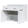 Commode with changing table Scarlett Jakub - white