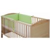 4-Piece Cot Mantle - Scarlett Oto - 210 x 30 cm - green