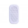 Stroller sheet Scarlett - 75x35 cm - white