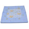 Sheet for playpen blanket Klára - 140 x 130 cm - blue