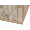 Mattress for playpen Bela - Little Cloud - beige, 100 x 100cm