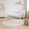 Baby cradle Scarlett pine - white - 90 x 41 cm