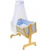 Scarlett mosquito net - for Moses basket and cradle - white