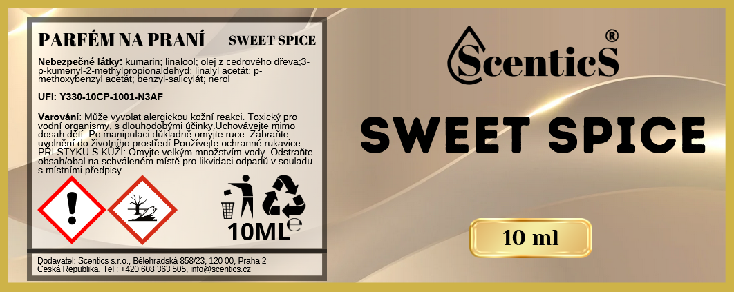 SWEET SPICE etiketa